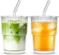 INSETLAN 13oz Glass Tumbler by INSETLAN