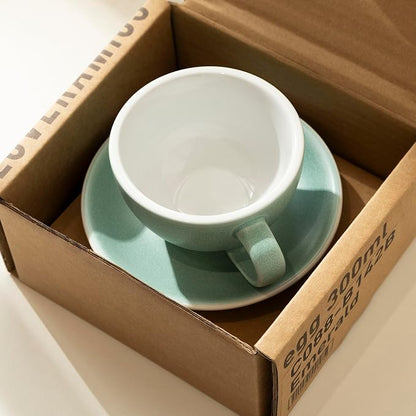Loveramics Matt Cappuccino Cup, 10 oz Ceramic Latte Art Mug - Image 3