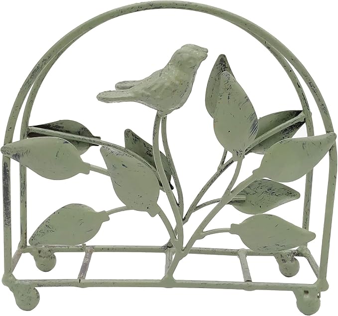 Cast Iron Bird & Tree Classic Napkin Holder/Tabletop Freestanding Tissue - Image 6