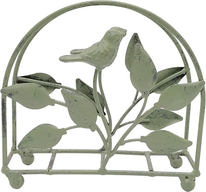 Cast Iron Bird & Tree Classic Napkin Holder/Tabletop Freestanding Tissue - Image 6