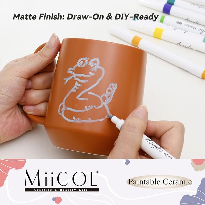Miicol Ceramic Coffee Mug, 16 oz Large Coffee Cup, Tea Mug - Image 8