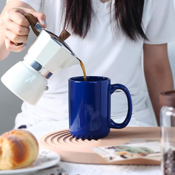 16 OZ Coffee Mug, Classic Blank Ceramic Cup - Image 6