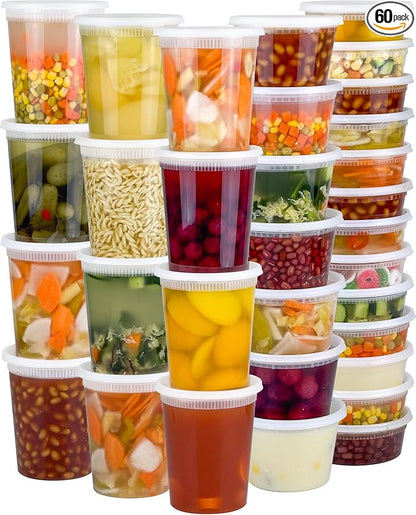 Dipoo 60 Sets Deli Containers by Dipoo