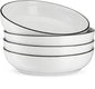 KooK Pasta Bowl, For Soups and Salads, Serving Bowls, Large Capacity, Microwave by Kook
