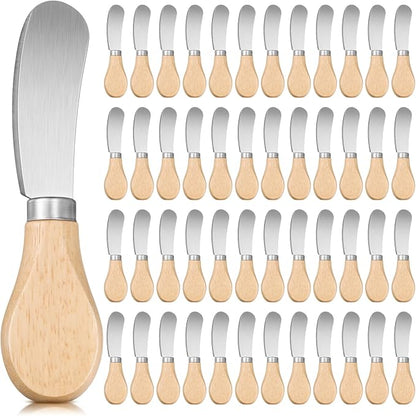 48 Pcs Cheese Spreader Knives by Lanties