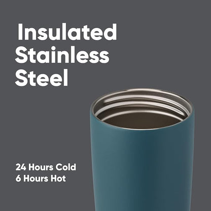 Owala SmoothSip Slider Insulated Stainless Steel Coffee Tumbler, Reusable Iced - Image 4