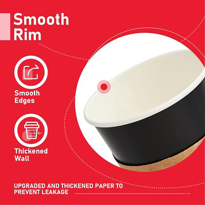 Coffee Cups with Lids 16 oz 100 Pack, Sleeves and Stirring Sticks, To Go Cups - Image 8