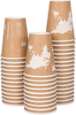 ECO PRODUCTS Compostable Disposable Insulated World Art 8oz Coffee Cups by Eco-Products