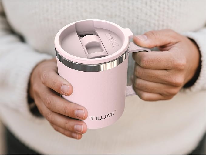 TILUCK 12 oz Insulated Coffee Mug - Image 4