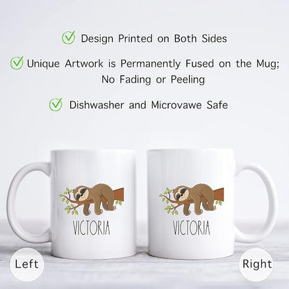 Personalized Mug for Kids, Girls | Customized Hot Chocolate, Coffee & Tea Cup | - Image 2