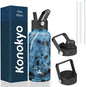 Konokyo 32 oz Insulated Stainless Steel Water Bottle by Konokyo