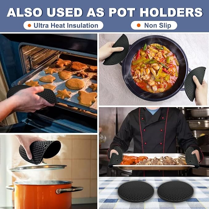 Walfos Silicone Trivet Mats - Image 2
