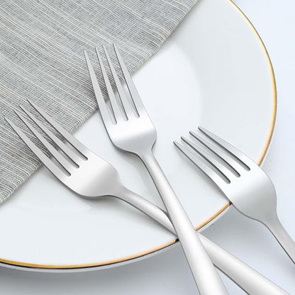 36 Piece Salad Forks, 7 Inch Small Forks in Stainless Steel mirror polished and - Image 3