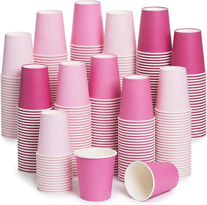Mimorou 300 Pack 8 oz Disposable Paper Cups, Coffee Cups - Image 8