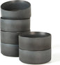 famiware Cereal Bowl Set, 23 oz Soup Bowls Set of 6, Matte Dark Charcoal | by Famiware