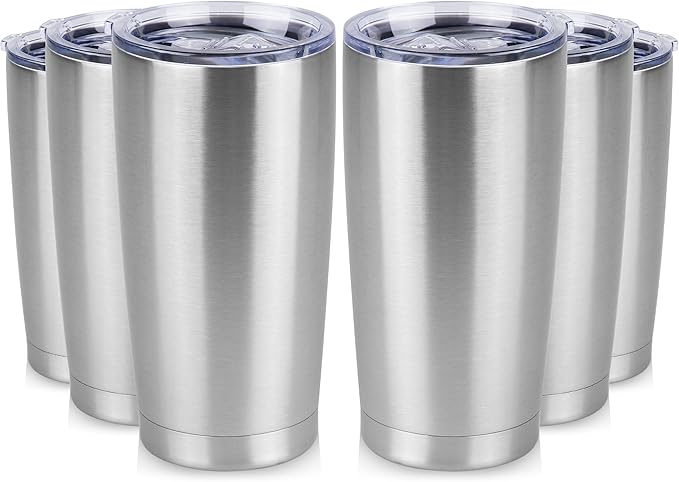 20 oz Tumbler Stainless Steel Tumblers Bulk by VQRRCKI