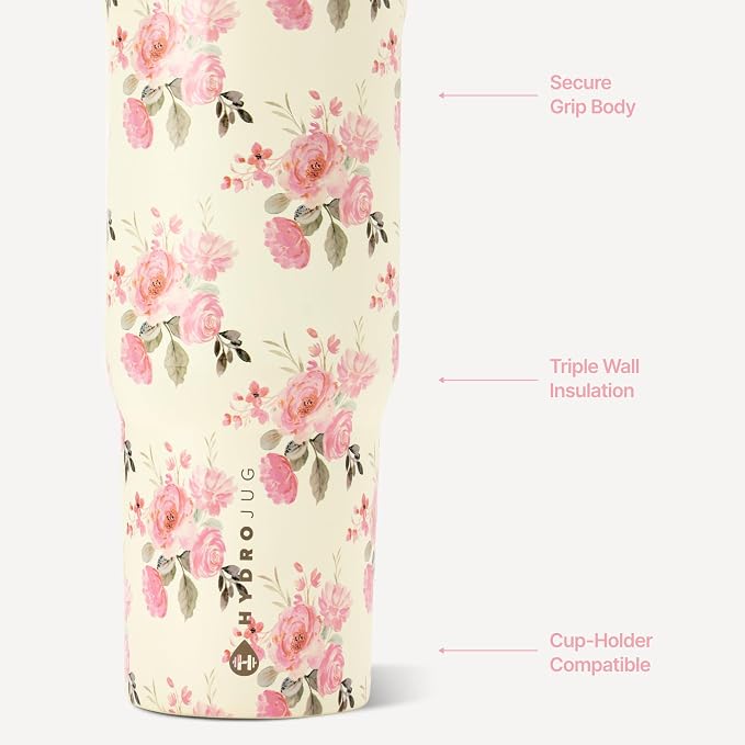 HydroJug Sport 40 oz Insulated Stainless Steel Water Bottle - Image 3