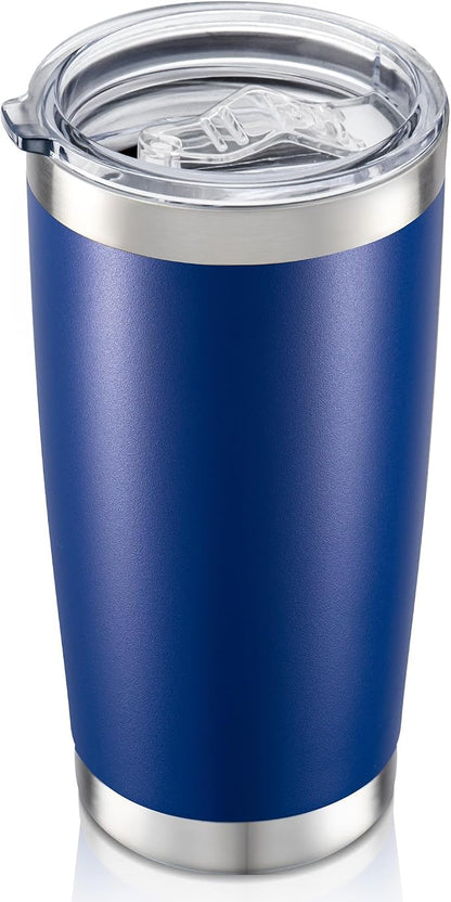 20 oz Tumbler with Lid Stainless Steel Insulated Tumblers, 1 Pack | Leak Proof by Unknown