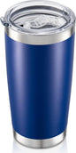 20 oz Tumbler with Lid Stainless Steel Insulated Tumblers, 1 Pack | Leak Proof by Unknown