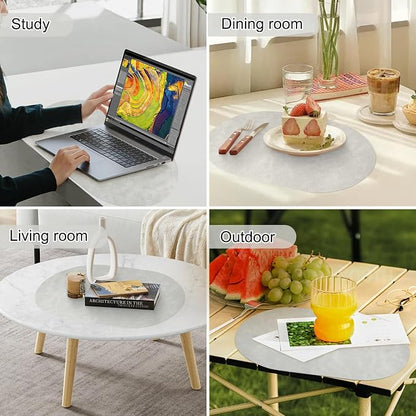 Faux Leather Placemats Set of 6 - Image 7
