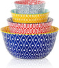 Selamica Ceramic Mixing Bowls, Nesting Bowls Set of 4 by Selamica