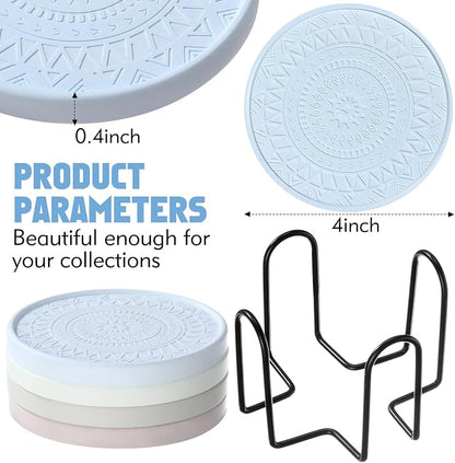 Photect Diatomaceous Earth Coasters Set - Image 2