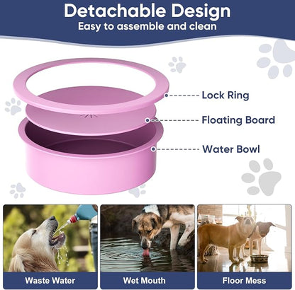 XIAZ Elevated Dog Bowls Large Breed Raised Dogs Bowl Stand Large/Medium Sized - Image 6