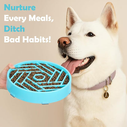 TOBYTO Slow Feeder Dog Bowls Large Medium Breed, Anti-Choking Slow Eating Dog - Image 6