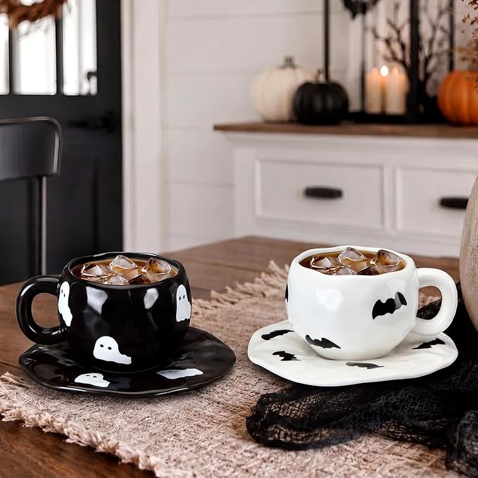 Havawish 2 Pack Halloween Ceramic Coffee Mug - Image 5