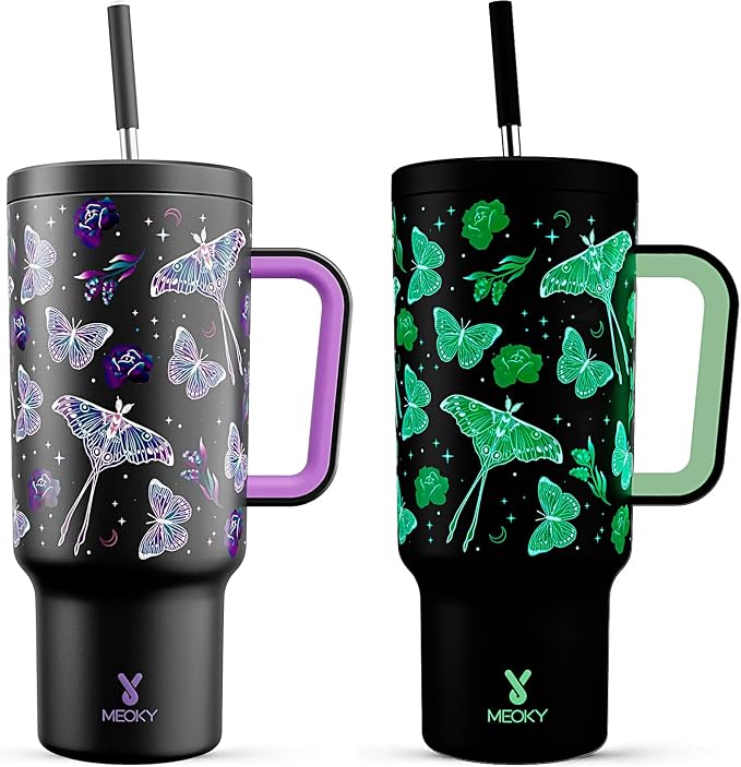 Meoky 40 oz Glow in the Dark Tumbler by MEOKY
