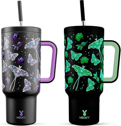 Meoky 40 oz Glow in the Dark Tumbler by MEOKY