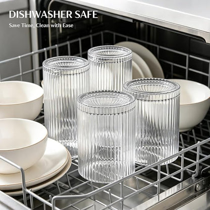 INSETLAN Set of 8 Vintage Glassware - Image 6
