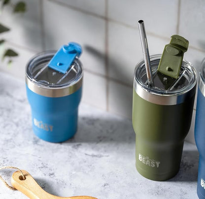 Beast 30 oz Tumbler Stainless Steel Vacuum Insulated Coffee Ice Cup Double Wall - Image 5