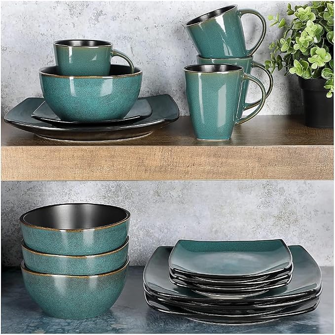 Gibson Elite Soho Lounge 16 Piece Dinnerware Set - Image 3