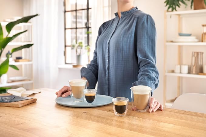 DeLonghi 3oz Espresso Double Wall Thermal Glasses - Image 2