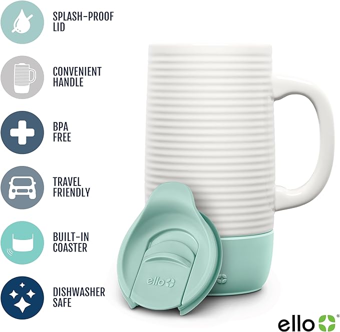 Ello Jane 18oz Ceramic Travel Mug - Image 2