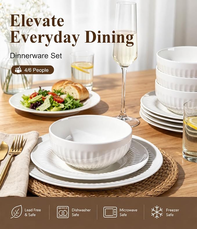 LERATIO Ceramic Dinnerware Sets - Image 5