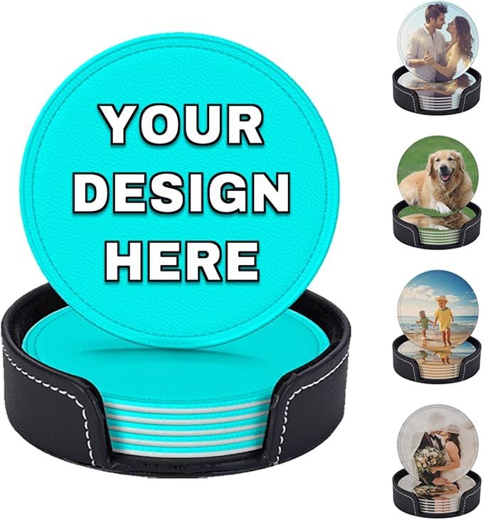 Personalized Drink Coasters by YHPHRTA