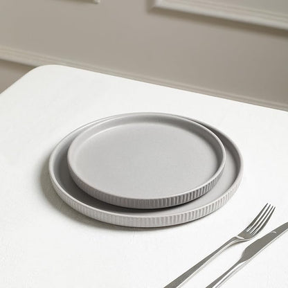 Stone Lain Haven Modern Stoneware 4 Piece Salad Plates Sets, Dish Set - Image 2