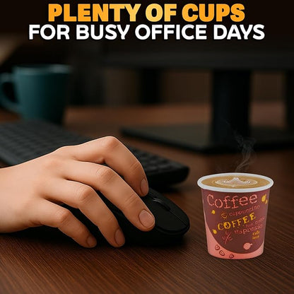 Reluen 200 Pack 3 Oz Disposable Espresso Cups, Paper - Image 8