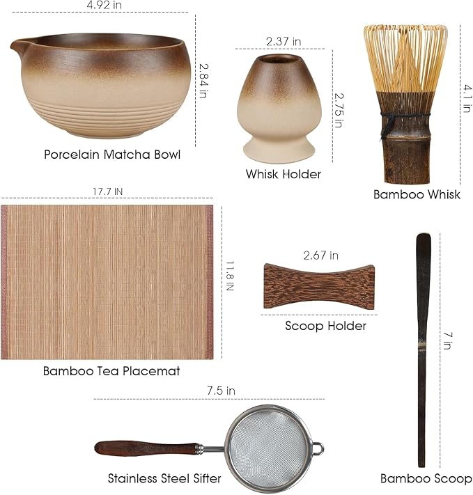 Matcha Set, 7-Piece Matcha Whisk Set - Image 5
