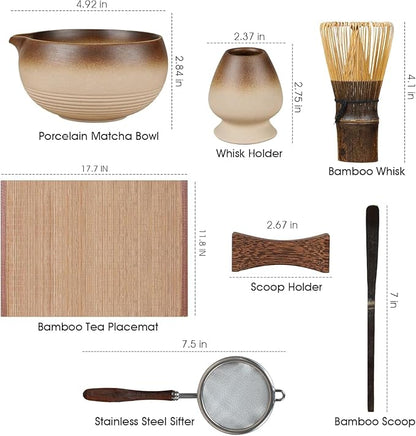 Matcha Set, 7-Piece Matcha Whisk Set - Image 5