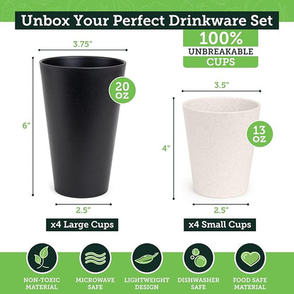 Grow Forward Premium Wheat Straw Cups - Image 3