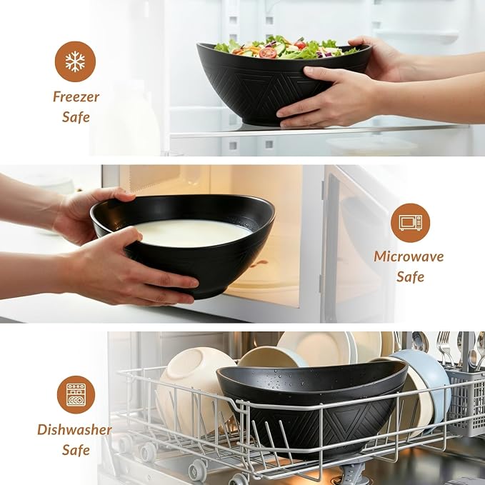 9.6 inch Serving Bowls, Large Serving Dishes - Image 5
