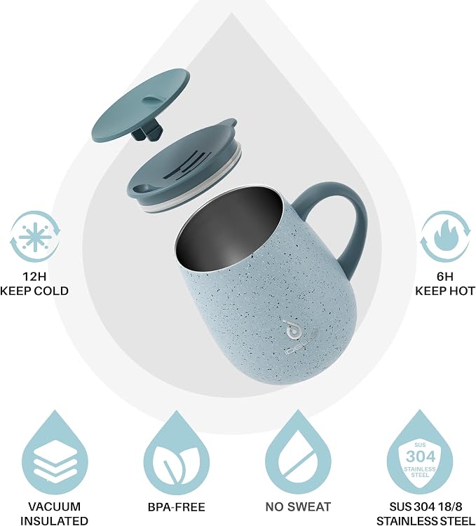 Ideus 16 oz Insulated Coffee Mug - Image 2