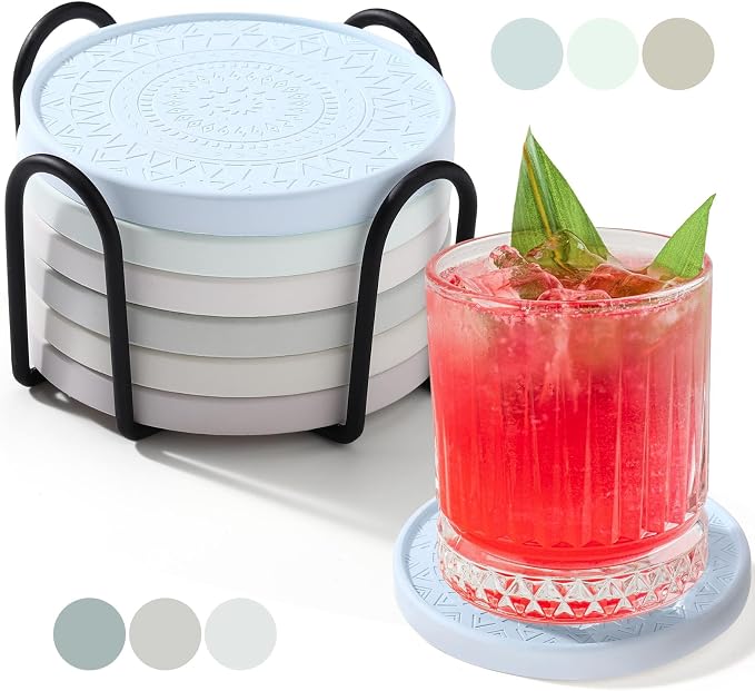 Photect Diatomaceous Earth Coasters Set by Photect