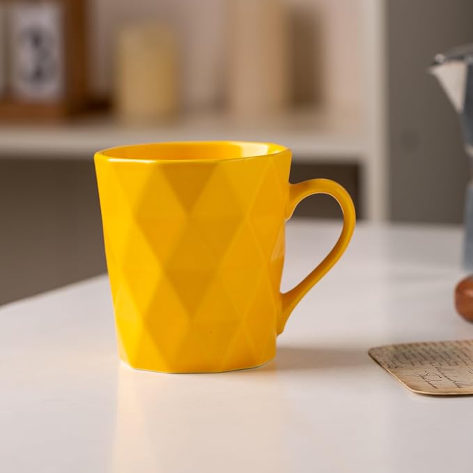 11 Ounce Porcelain Mugs, Tea and Cocoa Mug Set - Image 2