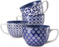 DOWAN Coffee Mugs Set of 4, 24 oz Large Coffee Mugs, Jumbo Soup Mugs by DOWAN
