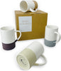 MORA Ceramics 12oz Coffee Mug Set of 4 by MORA
