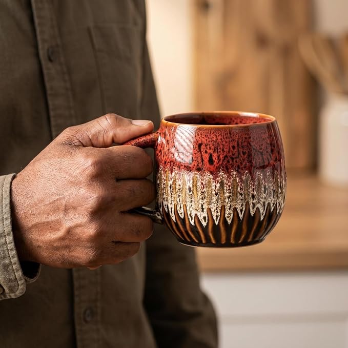 Large Ceramic Coffee Mug - 20oz Big Tea Cup - Image 4